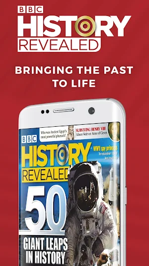 BBC History Revealed Magazine - Historical Topics Screenshot 0