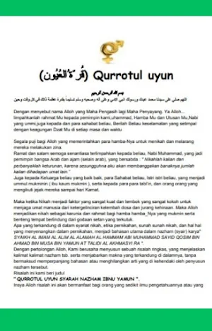 Qurrotul Uyun Terjemah Screenshot 3