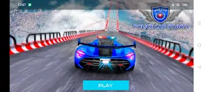 Crazy Police Car Stunts* Screenshot 0