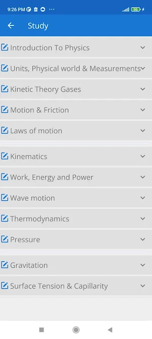 Physics Objective for NEET Screenshot 1