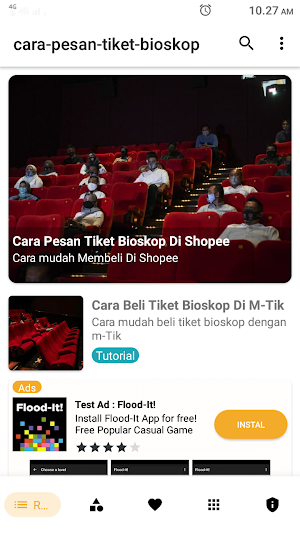 Cara Pesan Tiket Bioskop Screenshot 1