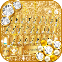 Luxury Gold Keyboard Theme