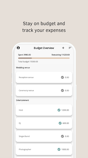 PlanWed Screenshot 2