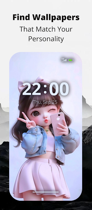 Cute Doll Wallpaper - HD & 4K Screenshot 2
