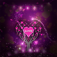 Love And Heart Tree- Wallpaper
