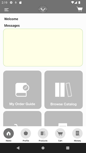 Left Coast Food Checkout Screenshot 0