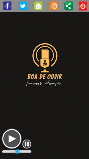 Web Radio Boa De Ouvir Online Screenshot 1