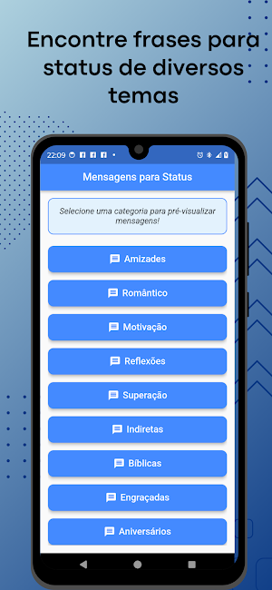 Mensagens e Frases Para Status Screenshot 1