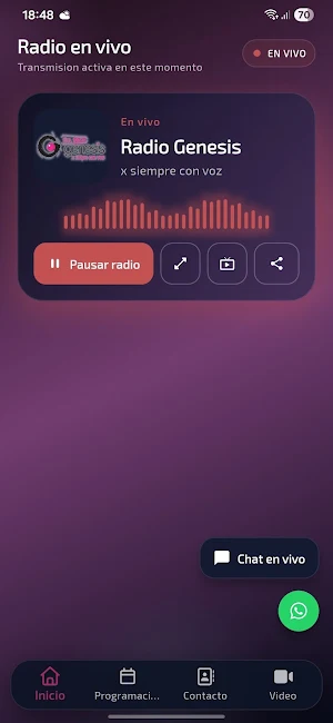 Radio Genesis Screenshot 1