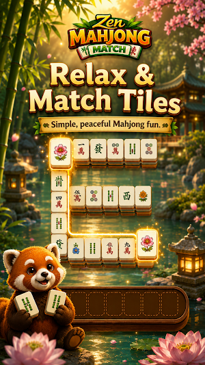 Zen Mahjong Tile Match Screenshot 1