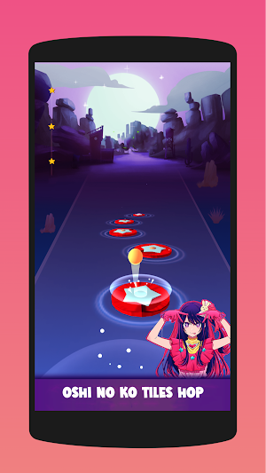 Oshi no Ko Hop Tiles : YOASOBI Screenshot 2