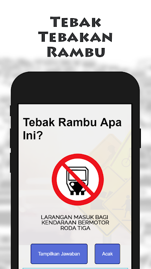 Indonesian Traffic Signs Screenshot 2