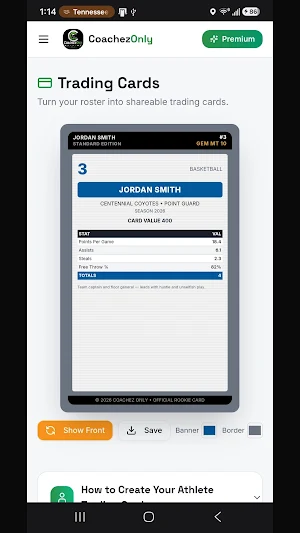Coachez Only Screenshot 3