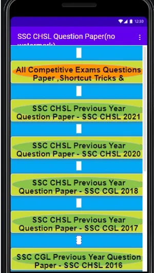 SSC CHSL Previous Year Papers Screenshot 3