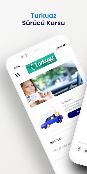 Turkuaz Sürücü Kursu Screenshot 0
