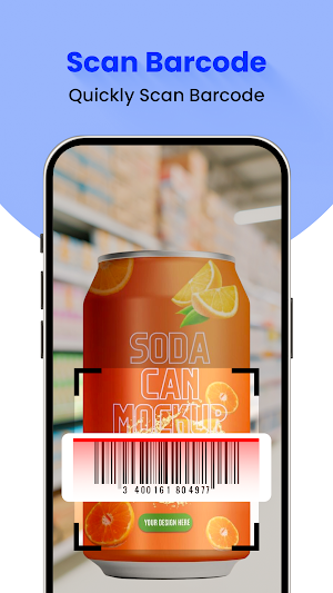 QR & Barcode Scanner, Launcher Screenshot 1