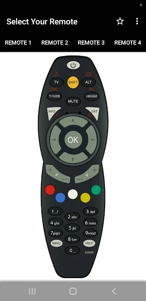 DSTV Remote Control Screenshot 0