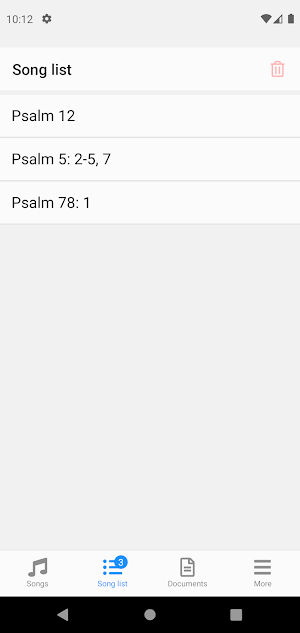 Hymnbook Screenshot 3