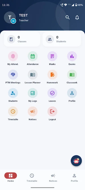 Prerana Public School Staff Screenshot 2