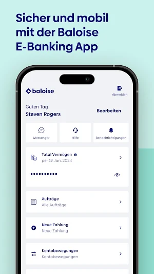 Baloise E-Banking neu Screenshot 0