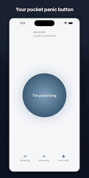 HoldOn: Panic Attack Relief Screenshot 0