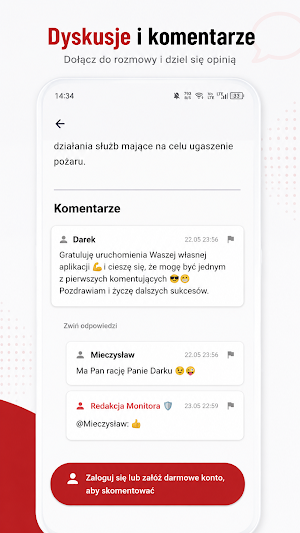 Monitor Konfliktów Screenshot 1