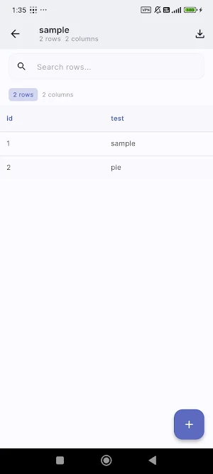 SQLite Editor & SQL Learner Screenshot 1