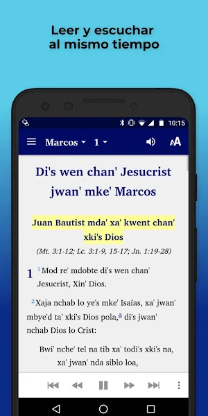 Zapotec Loxicha Bible Screenshot 0