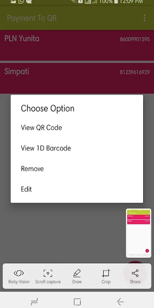 Payment To QR Pro Screenshot 1