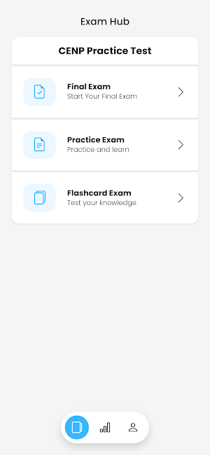 CENP Practice Test Screenshot 0