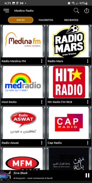 Radio Medina Fm Maroc Screenshot 3