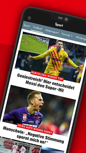 Krone Sport Screenshot 1