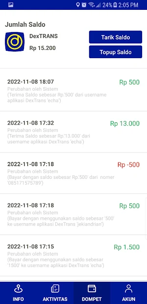 Driver DexTRANS Screenshot 3