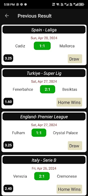 VIP Betting Tips Screenshot 1