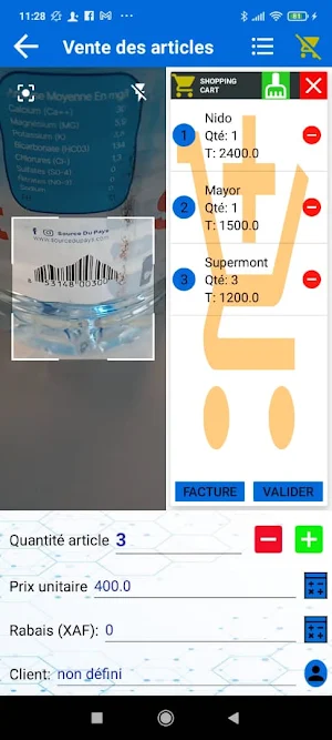 DisTab - Point de vente Screenshot 2