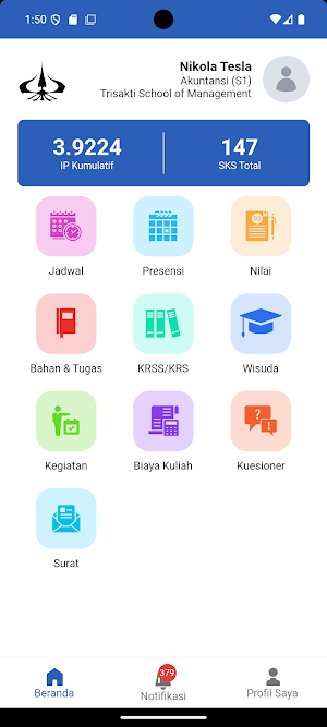 Mobile Simatris Screenshot 1