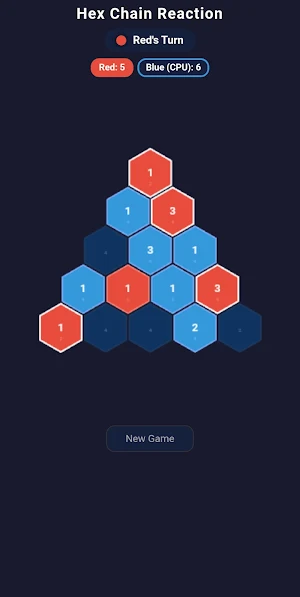 Hex Chain Reaction Screenshot 2