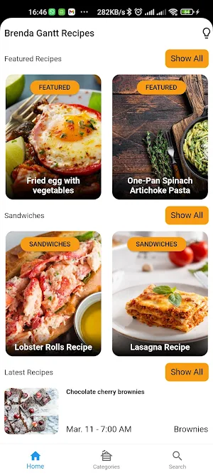 Brenda Gantt Recipes Screenshot 2