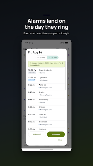 DateDots: Calendar Alarm Clock Screenshot 2