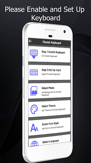 Finnish Keyboard Screenshot 1