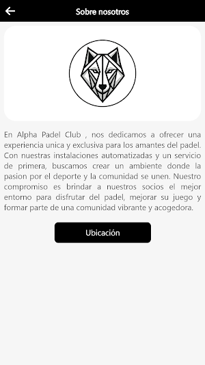 ALPHA PADEL CLUB Screenshot 2