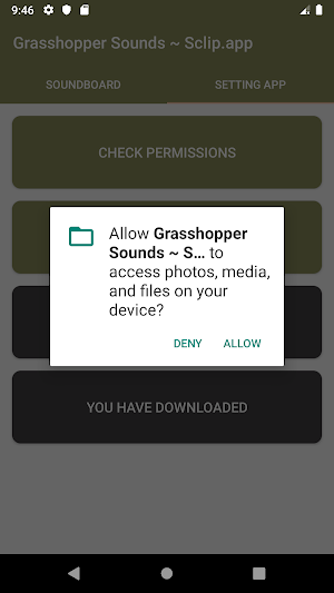 Grasshopper Sound Collections ~ Sclip.app Screenshot 1