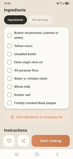 Soup Recipes Offline - No WiFi Screenshot 2