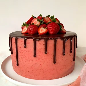 Strawberry Cake Wallpapers Screenshot 0