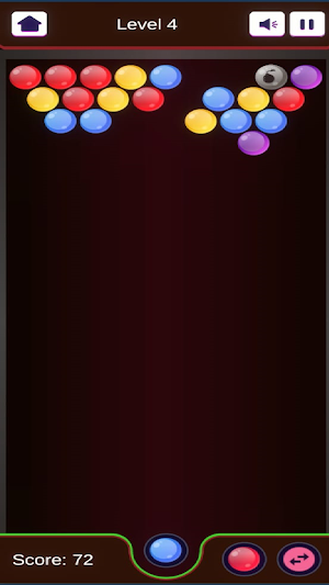 Bubble shooter games Screenshot 0