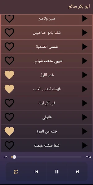 اغاني ابوبكر سالم 2026 بدون نت Screenshot 3