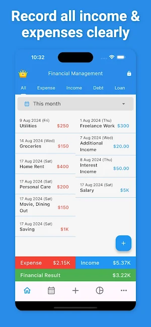 Expense Tracker, Money Manager Screenshot 1