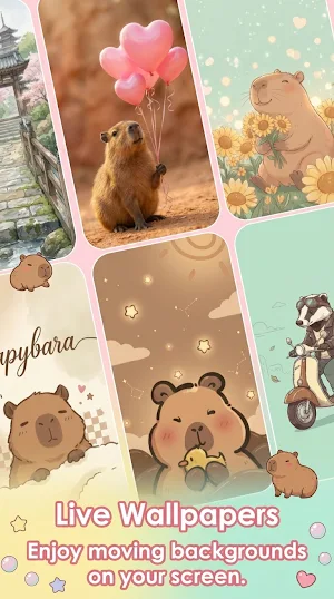 Cute Capybara Wallpapers 4K Screenshot 2