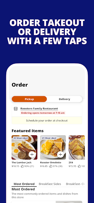 Roosters Family Restaurant Screenshot 0