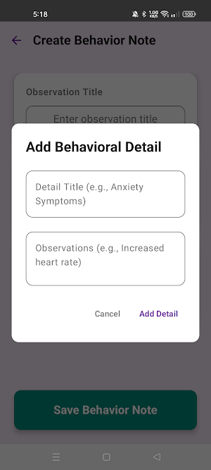 Human Behavior Notes Screenshot 1